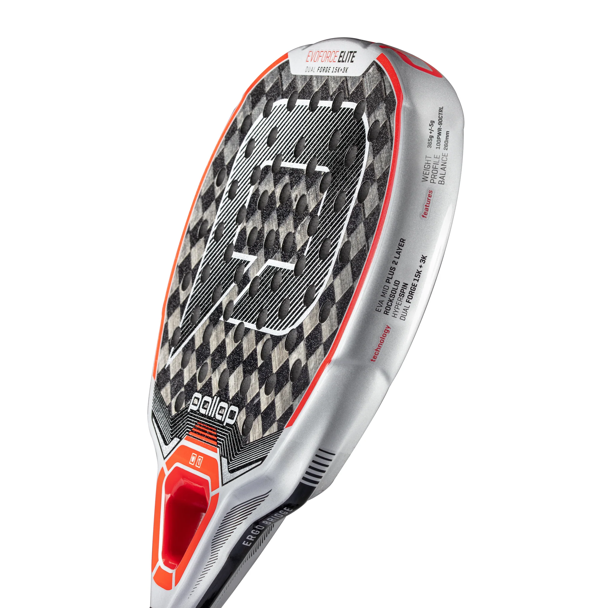 Pala de Pádel Evoforce Elite Pallap Carbono 15K - Imagen 5