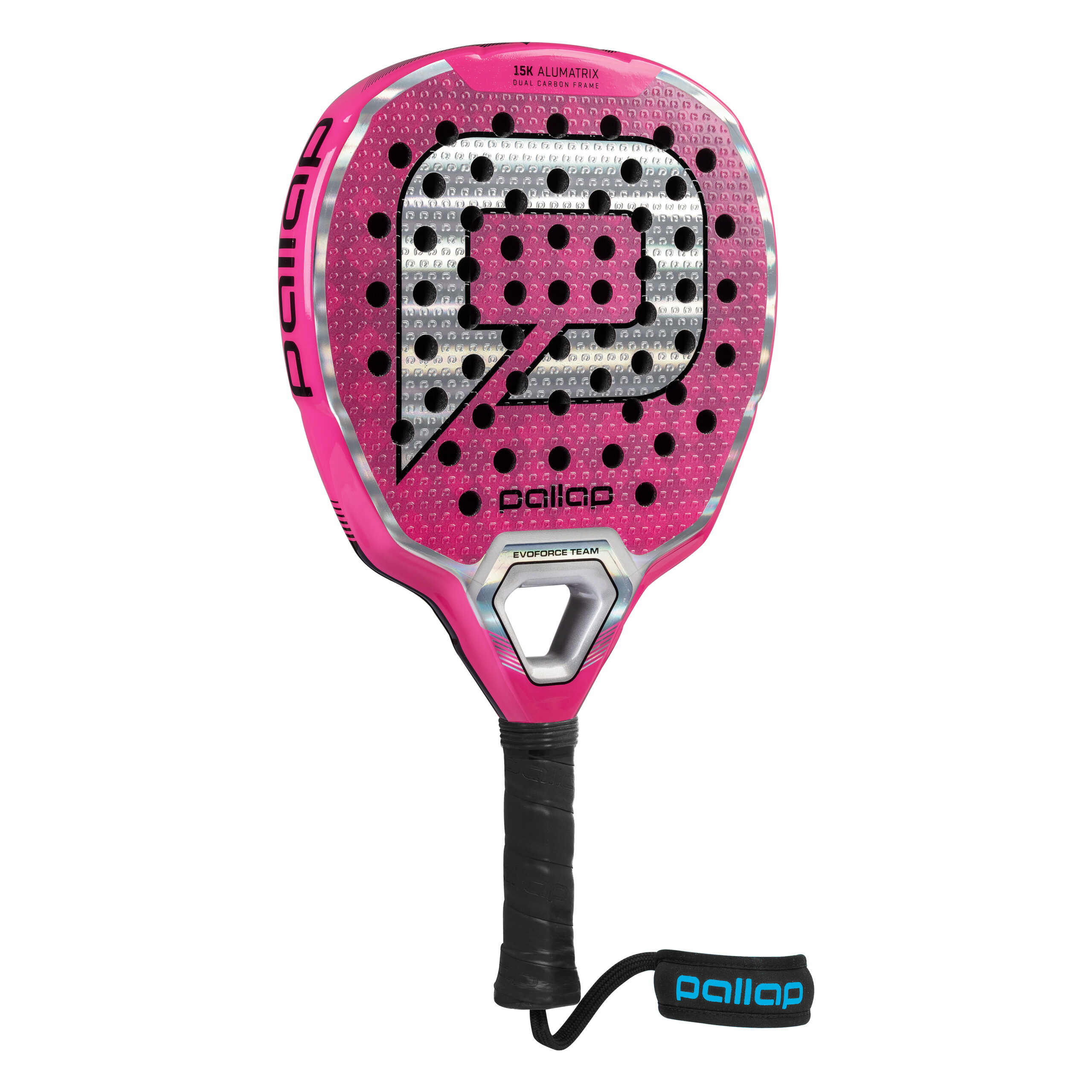 Pala de Pádel Evoforce Team Pink Pallap Carbono 15K - Imagen 2