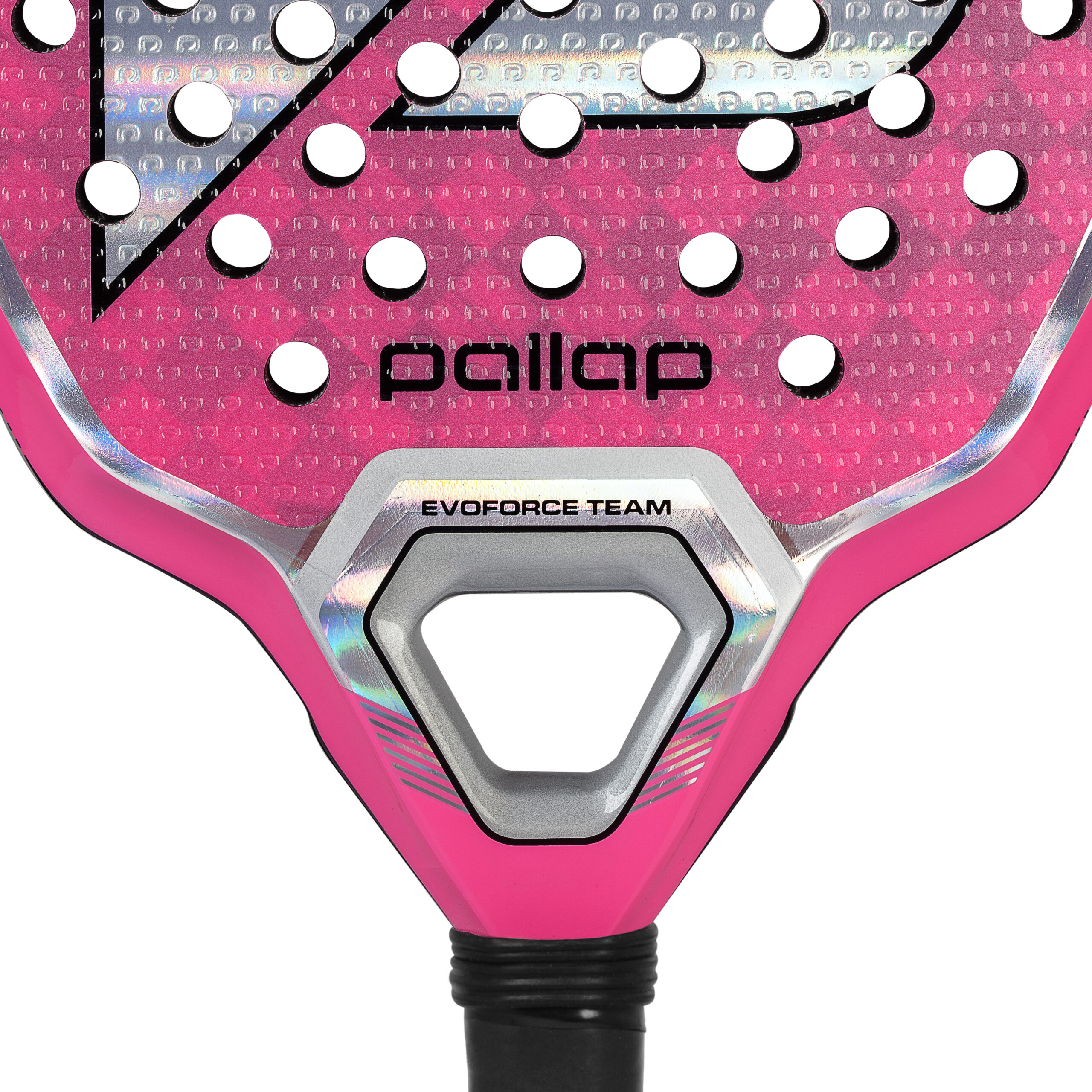 Pala de Pádel Evoforce Team Pink Pallap Carbono 15K - Imagen 3